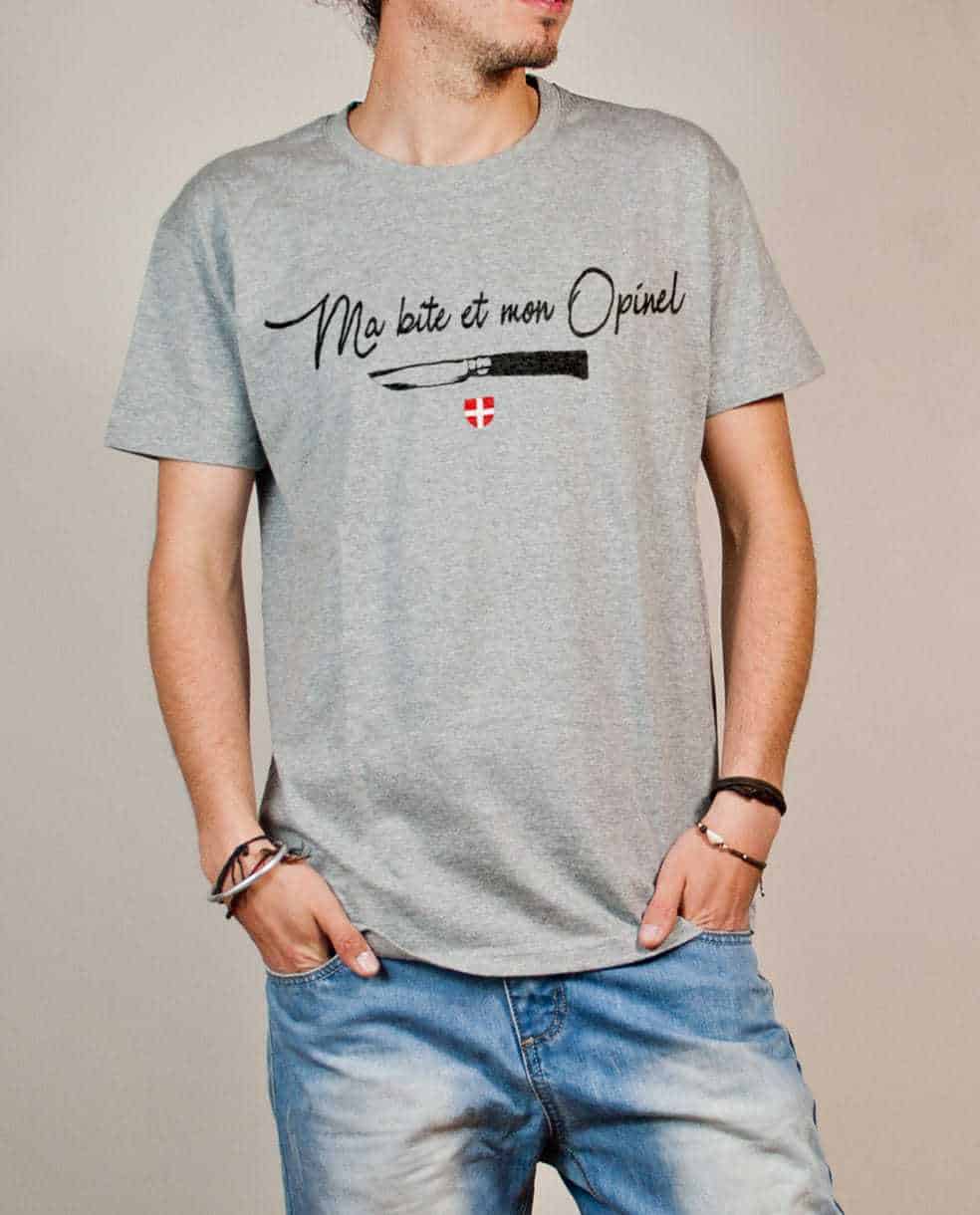 Tshirt Savoie Pour Homme Ma Bite Et Mon Opinel