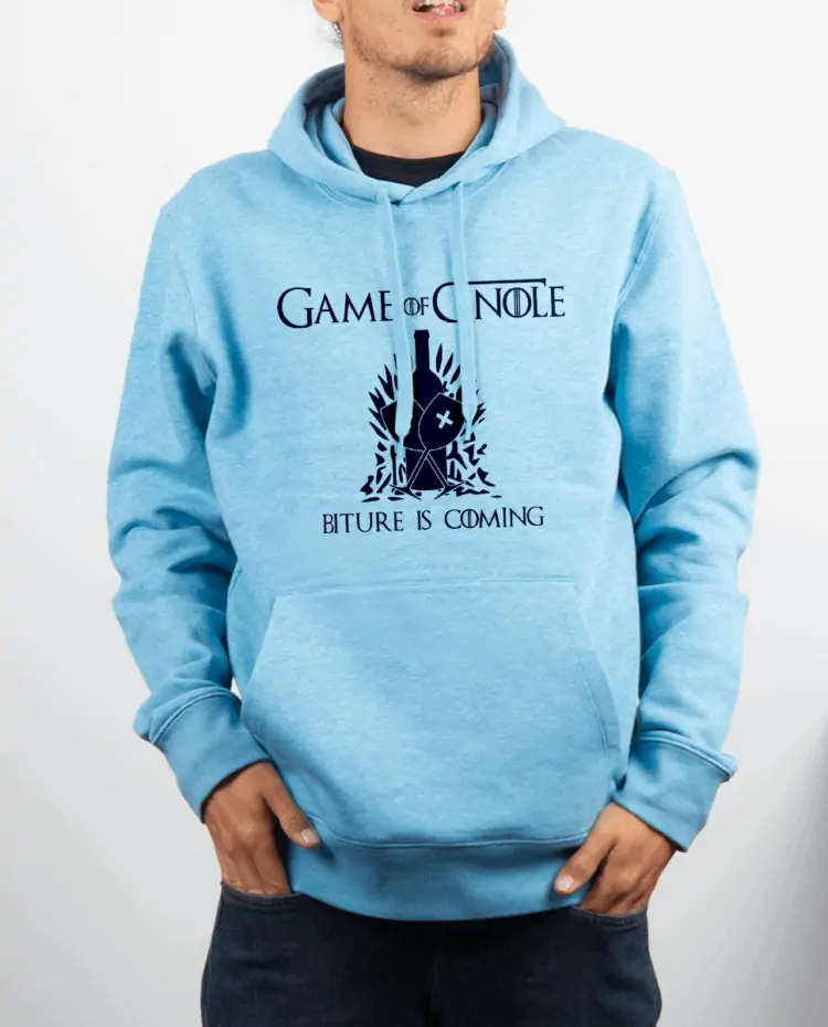 Sweat Homme Bleu ciel BITURE IS COMING