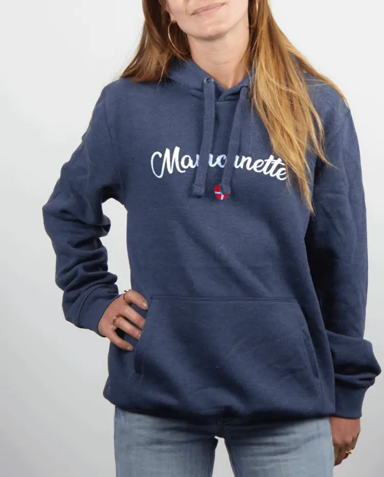 Sweat Femme Bleu Jean MAMOUNETTE