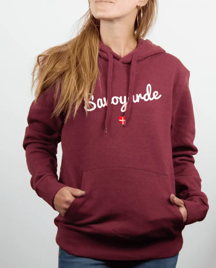 Sweat Femme Bordeau Savoyarde