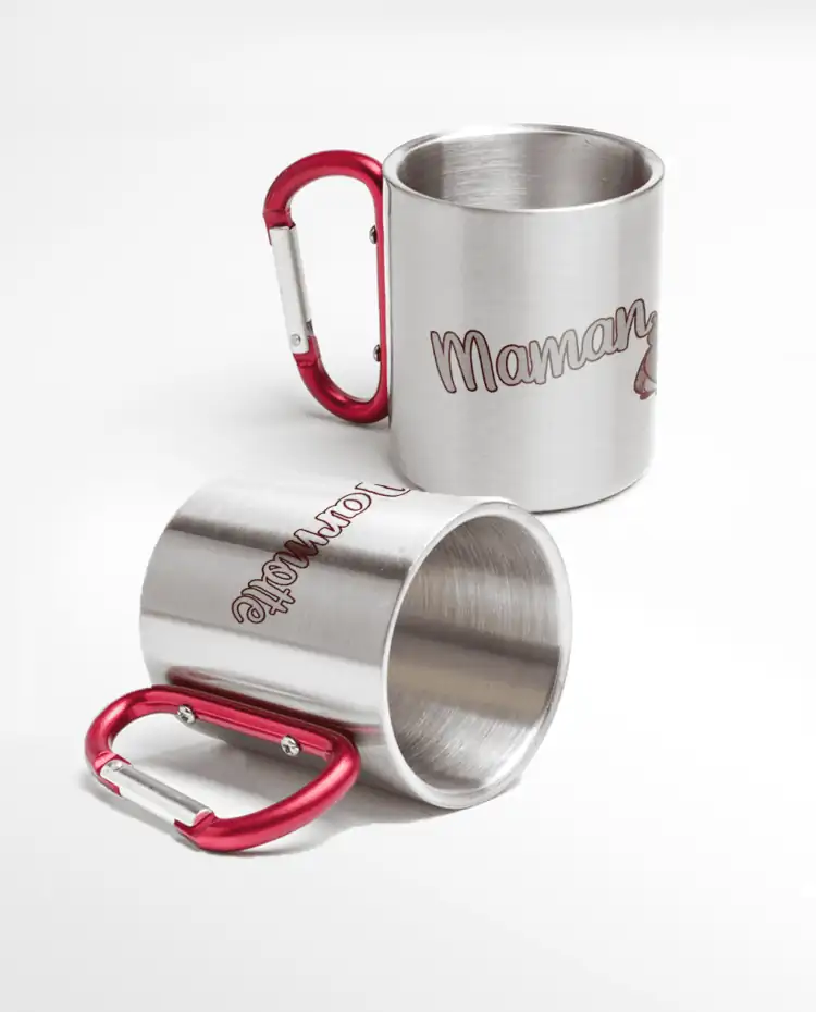 MUG INOX TREK Maman Marmotte