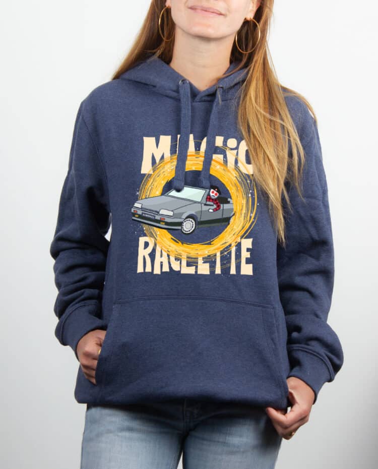 Sweat Femme Bleu Jean Magic Raclette