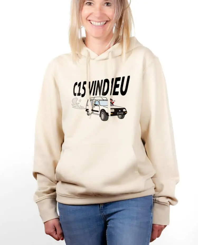 hoodie Sweat capuche Femme naturel