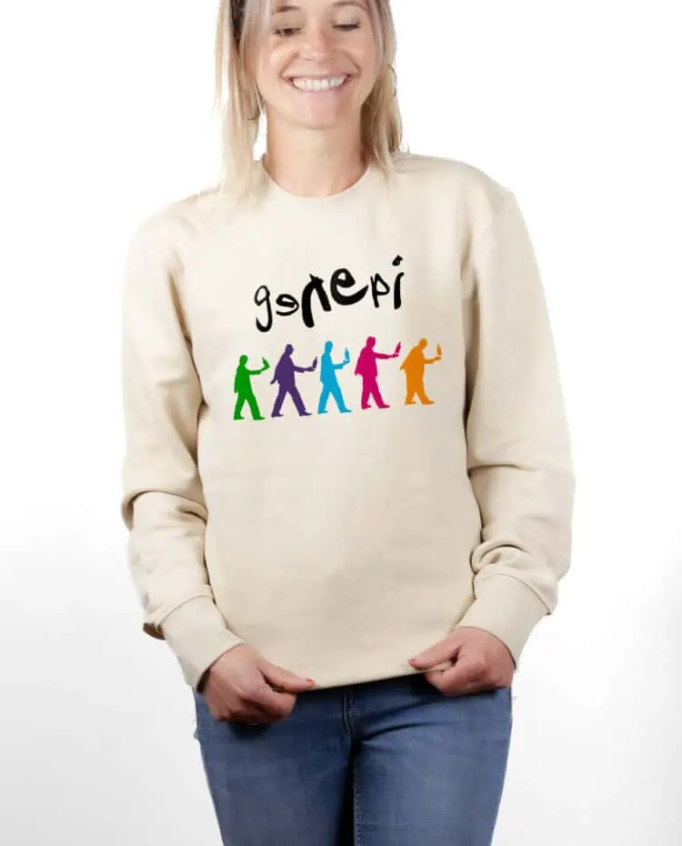 PUFNAT Sweatshirt pull Femme Naturel GENEPI GENESIS