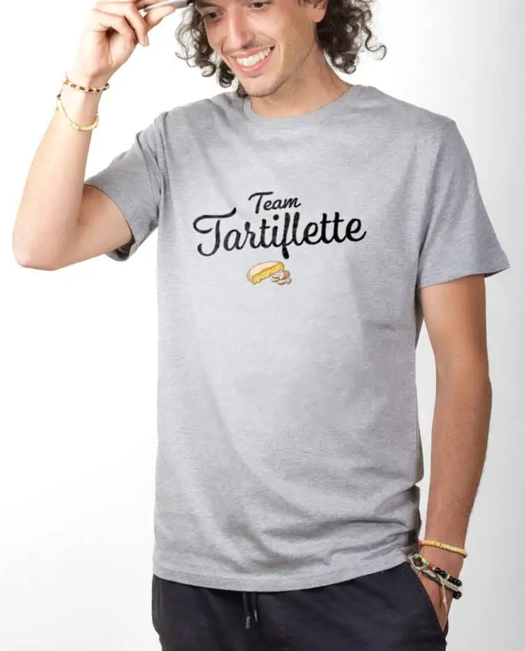 Team Tartiflette T shirt Homme Gris TSHG243