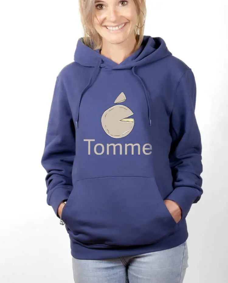 Tomme apple Sweat Femme Bleu SWFBLE254