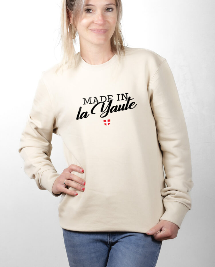 Made in la Yaute Pull Femme NATUREL PUFNAT264