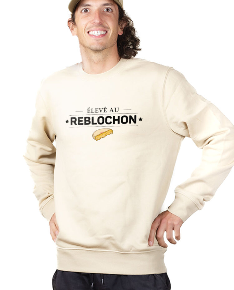 Eleve au reblochon Sweatshirt Pull Homme Naturel PUHNAT266