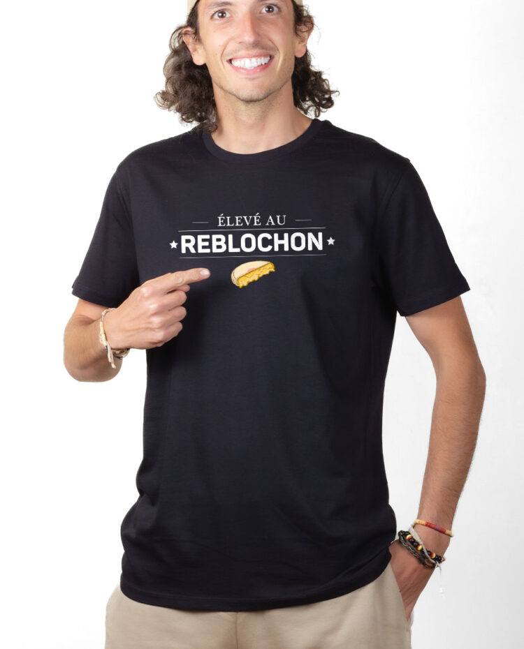 Eleve au reblochon T shirt Homme Noir TSHN266