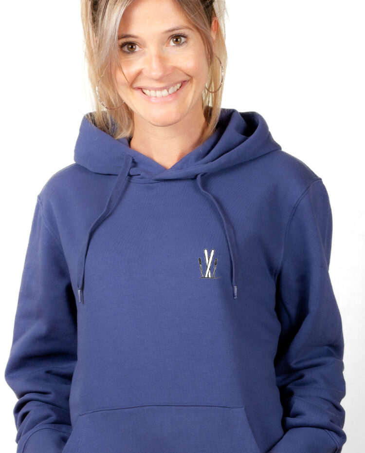 Ski picto Sweat Femme Bleu SWFBLE316