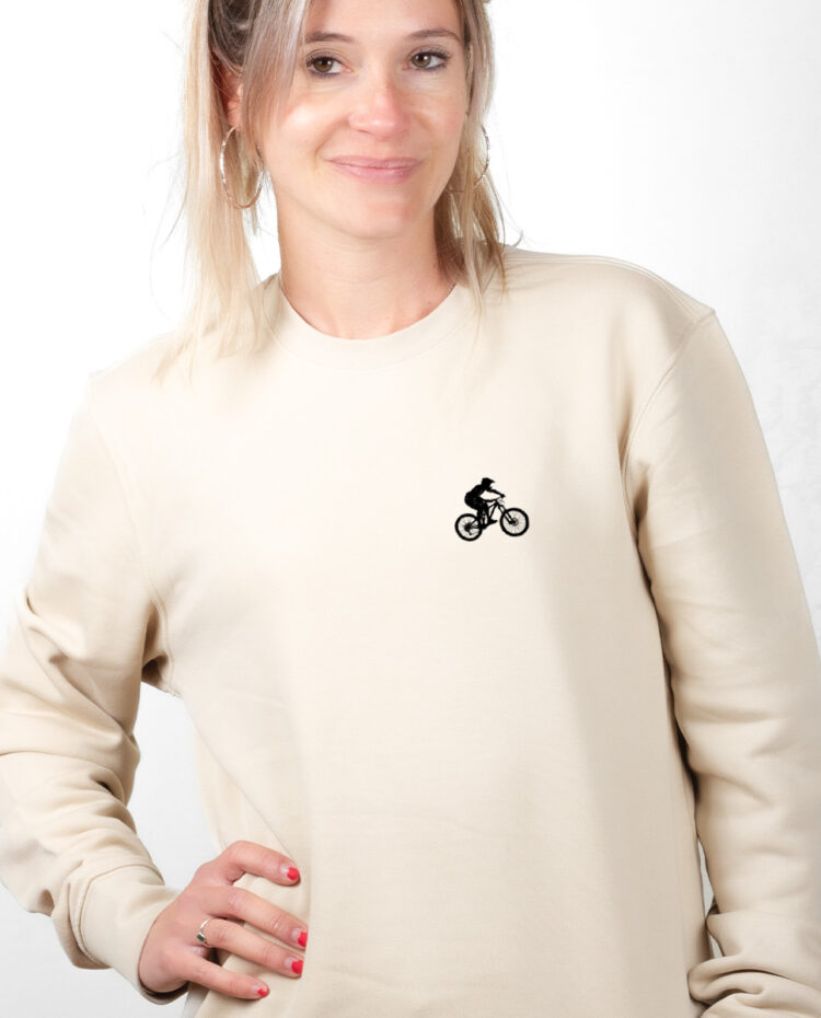 VTT picto Pull Femme NATUREL PUFNAT319