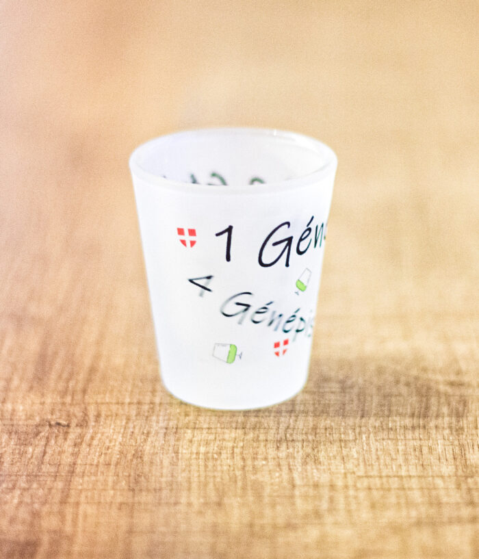 verres shooter gauche 1 GENEPI 2 GENEPIS VAS002